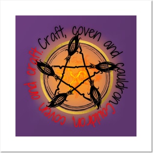 Craft, Coven and Cauldron-witch Posters and Art